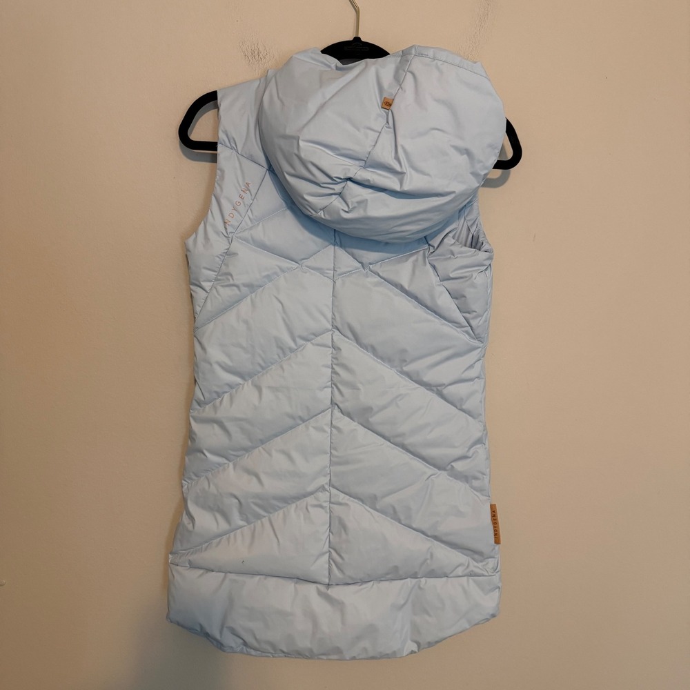 NWT Indygena Selimut vest dress puffer XS blue outdoor ski casual - Picture 5 of 8